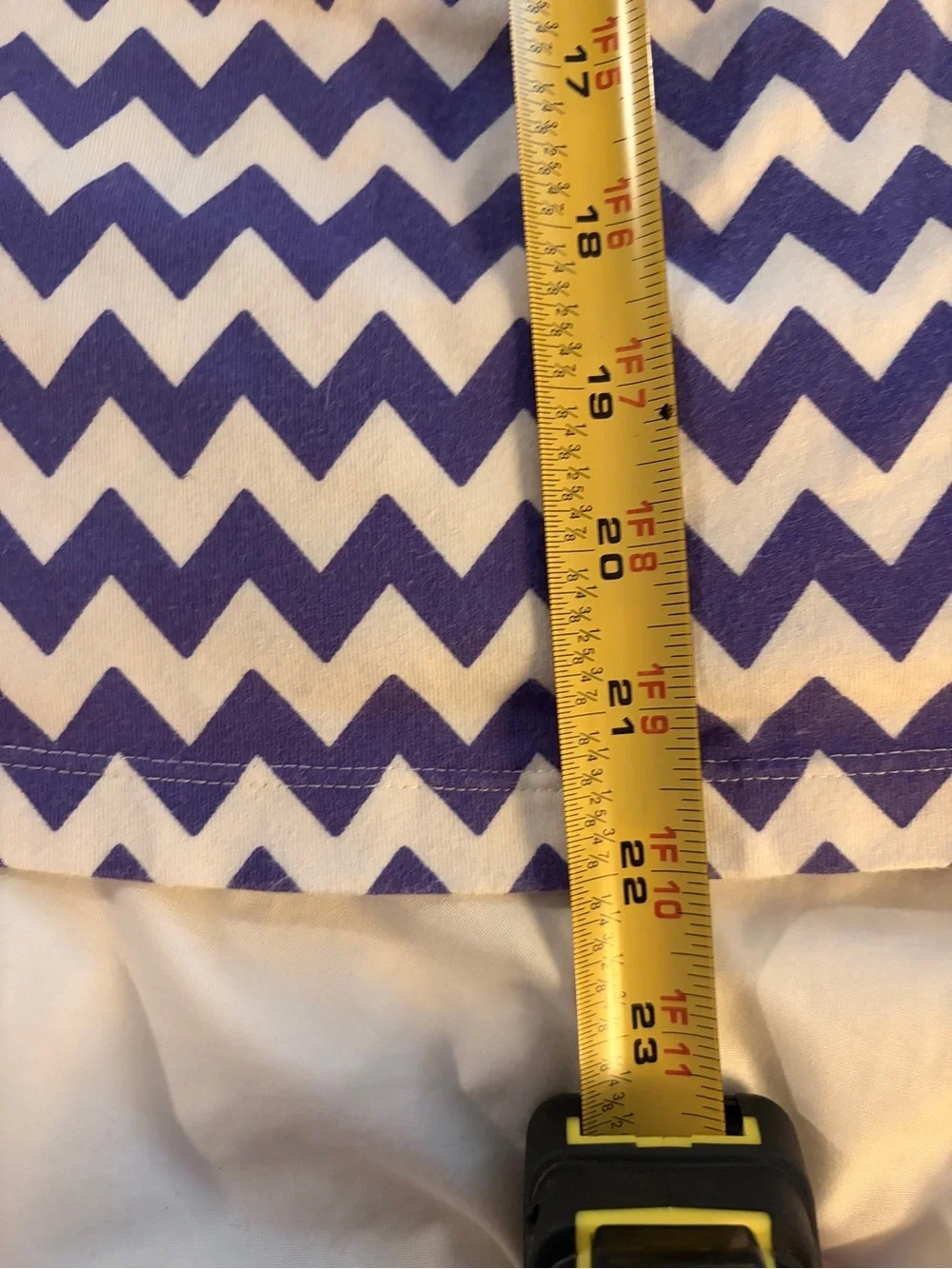 kate spade Blue and White Chevron Smocked Midi Dress with Cap Sleeves